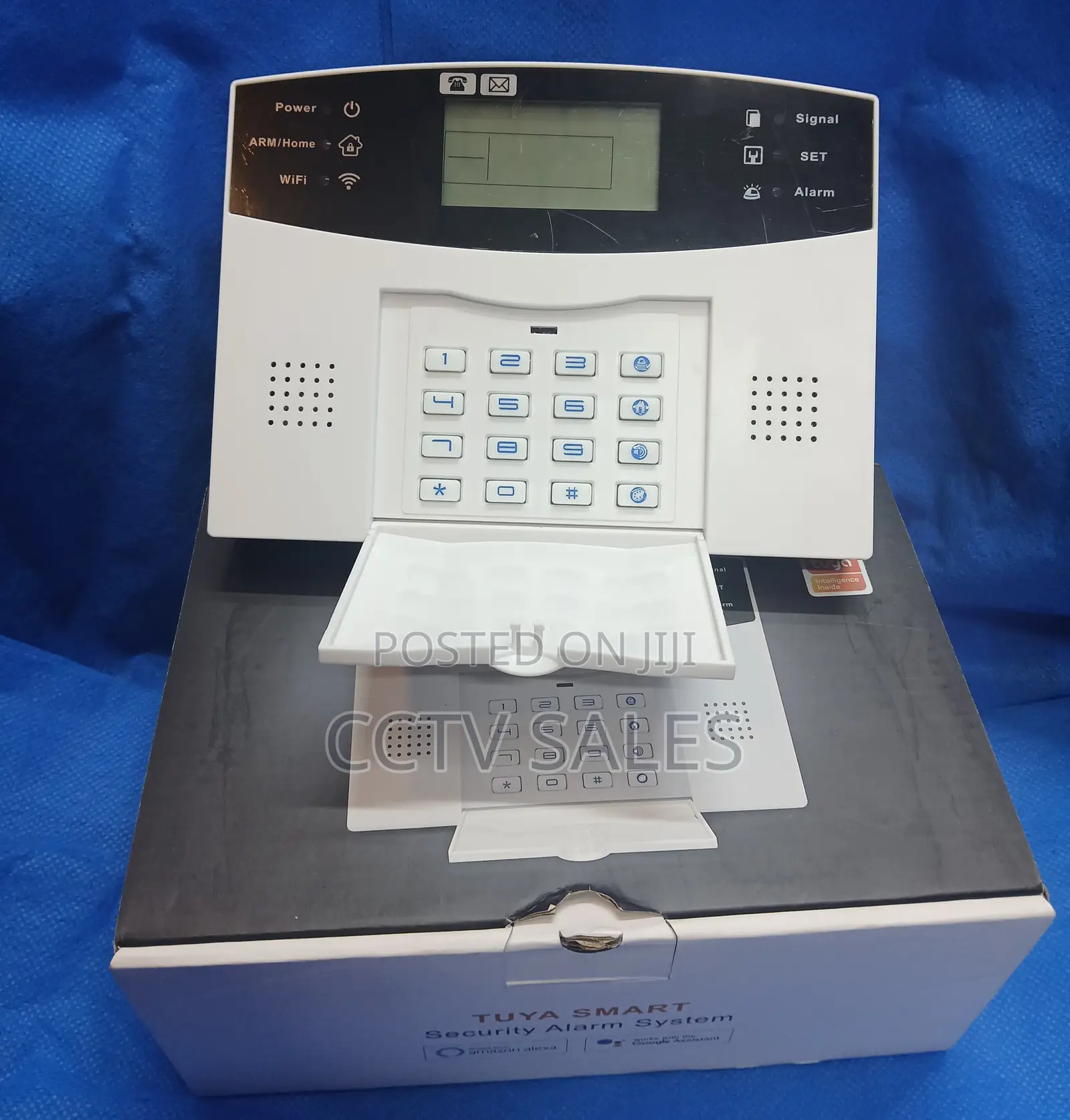 Phone Function 4g+Gsm Dual Network Alarm System Tuya