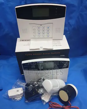 Built in Rechargeable Battery Tuya Smart Alarm System