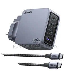 Ugreen Nexode Pro 160w 4-Port Gan Fast Charger Uk +1.5m 240w Cable