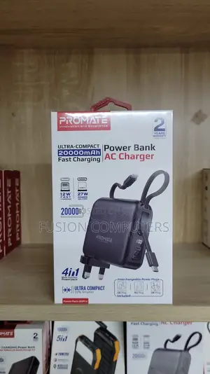 Promate Powerpack-20pro Ultra-Compact 20000mah Fast Power Bank