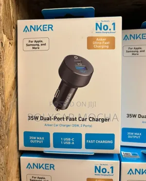Anker Powerdrive Pd+ 2 – 35w 2-Port High-Speed Usb-C Car Charger –