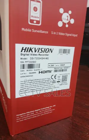 Ds-7232hghi-M232-Ch 720pr ,Audio via Coaxial Cable (32ch Hikvision) Dv