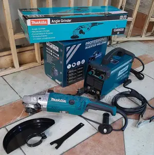 Makita Welding Combo Grinder 9" 2100 W and Welding Machine 500amps Set
