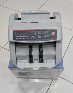 Count Bill Cash Notes Counter Machine Bank Counterfeit Detector Uv