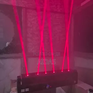 6 Eyes Moving Head Laser Light Show Projector RGB Lasers Lazer Disco