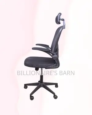 Sleek Grey Ergonomic Office Chair | Steel Frame
