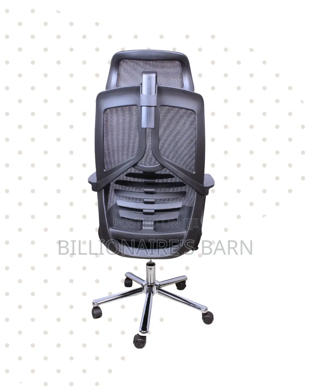 Minimal High Back Mesh Office Chair — Great for Study or Work