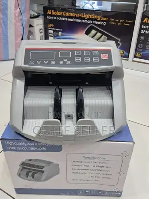 Money Counter Machine Uv - Automatic Detection With Ir (Optional)
