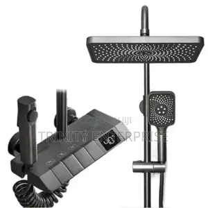 Rainfall Mixer Piano Shower Set With 4 Functions