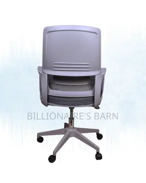 Comfy Grey Ergonomic Mesh Office Chair — Great for Study or Work