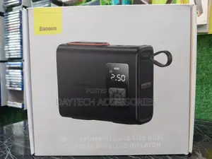 Baseus Mega Energypump Series Dual Cylinder Wireless Inflator.