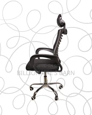 Orthopedic Secretarial Mesh Chair — Smooth-Rolling Mobility