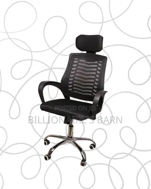 Orthopedic Secretarial Mesh Chair — Smooth-Rolling Mobility