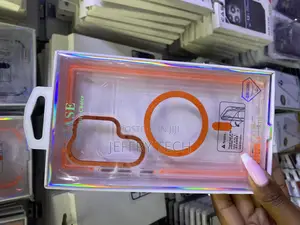Encas Samsung Galaxy S24 Ultra Magsafe Orange Clear Case