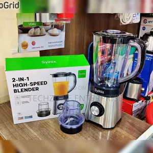 Syinix 2-in-1 Blender – 700w With Stainless Steel Blades 