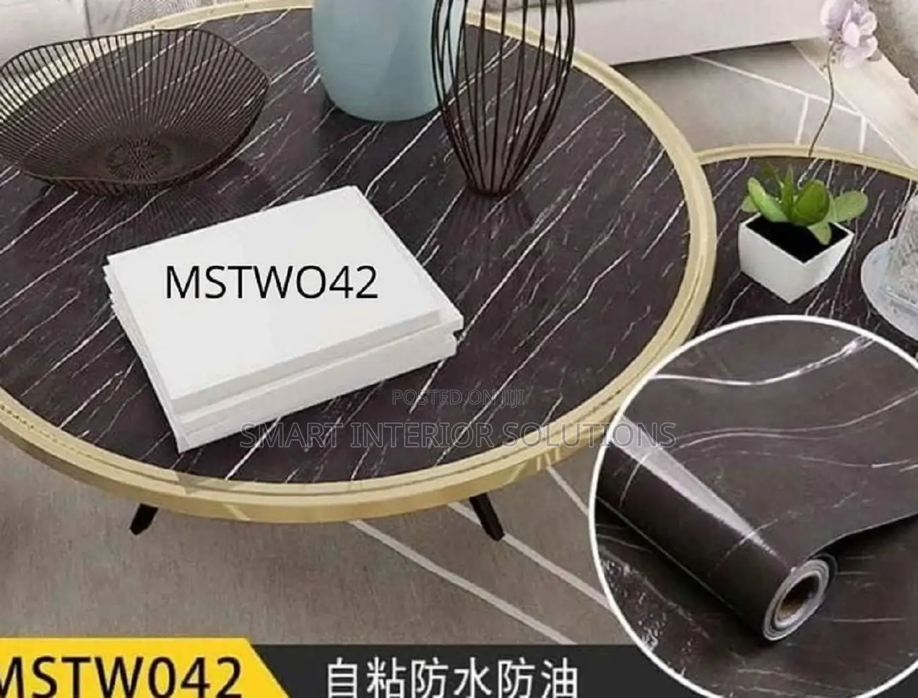 Fire Resistant Marble Wallpaper