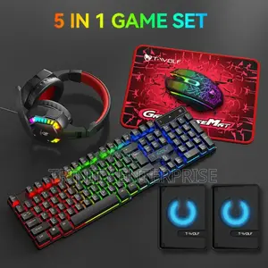 T-Wolf Tf-800 Keyboard Mouse Headset Set