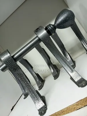 Grey Coated Curtain Rod Available