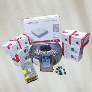 Hikvision 1080p 8 Cameras CCTV Kit With Night Vision + Motion Alerts
