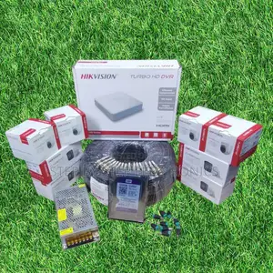 Eight Hikvision 8 - Cameras 1080p CCTV Security Kit With Remote Access