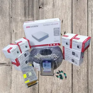 Crystal-Clear 8 Hikvision 1080p Hd 2mp CCTV Full Installation Package