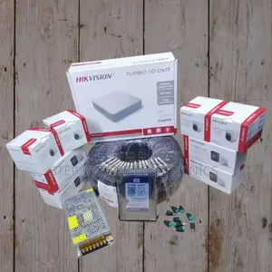 Low-Cost Hikvision 8 CCTV Cameras Complete Kit - 1080p (2mp) Cameras