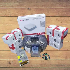 High Quality 8 Hikvision 1080p 2mp Complete CCTV Cameras System Pack