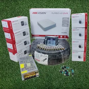 8 Cameras Hikvsion Indoor and Outdoor 1080p CCTV Cameras Security Kit