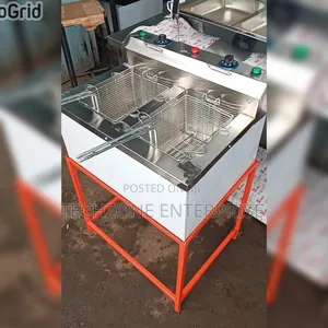 Jua Kali 20 Litres Electric Stainless Steel Double Deep Fryer 