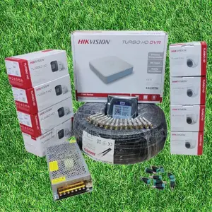 8 Hikvision 1080p Full Hd 2.0mp Resolution CCTV Cameras Full Package