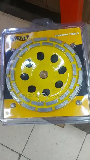 Dewalt Concrete Diamond Grinding Cup, 165mm 7inchdouble Row Cutting
