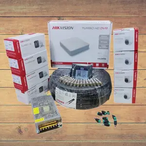 8 Hikvision 1080p Complete CCTV Cameras With Motion Detection Alerts