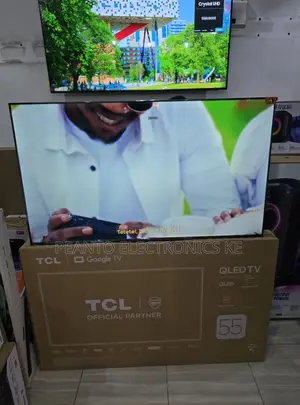 TCL 55t6c 55” Qled HDR Tv, (Smart Tv Dolby Vision Atmos, HDR