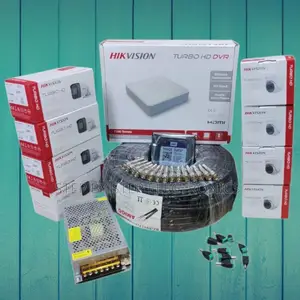 Weatherproof Ip66-Rated Hikvision 8 1080p Full Hd CCTV Cameras Package
