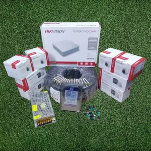 8 Hikvision 1080p 2mp CCTV Cameras With Mobile App Smart Monitoring