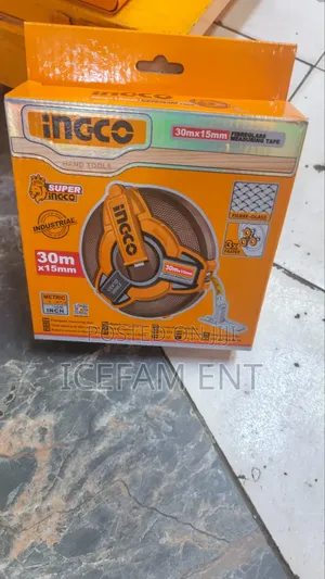 Ingco Fibreglass Tape Measure/30m Fibre Glass Tape Measure