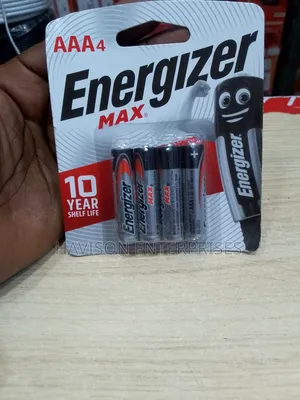 4 Pack Aaa Energizer Batteries