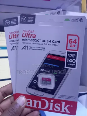 Sandisk Ultra Micro Sd 140mbps 64gb Microsd Card
