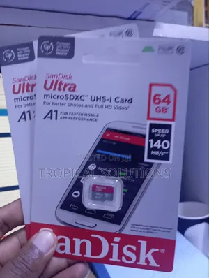 Sandisk Ultra Micro Sd 140mbps 64gb Microsd Card