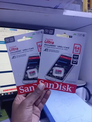 Sandisk Ultra Micro Sd 140mbps 64gb Microsd Card