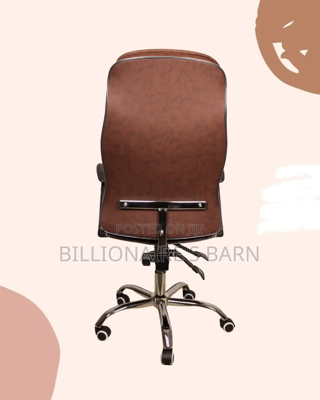 Ergonomic Executive Leather Chair | Comfy Lumbar Support