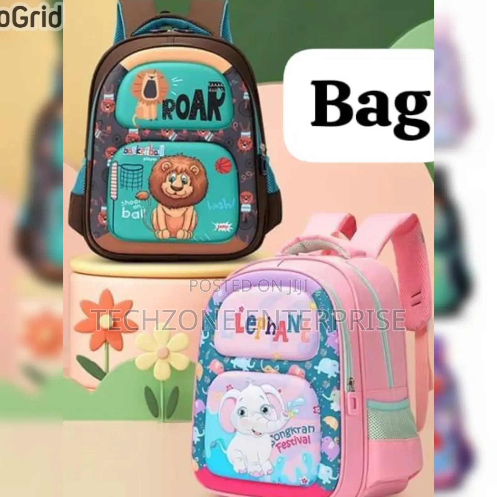 Quality School Bags With Multi Color 