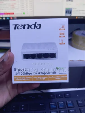 5 Port Desktop Switch Tenda S105 Switch