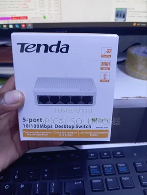 5 Port Desktop Switch Tenda S105 Switch