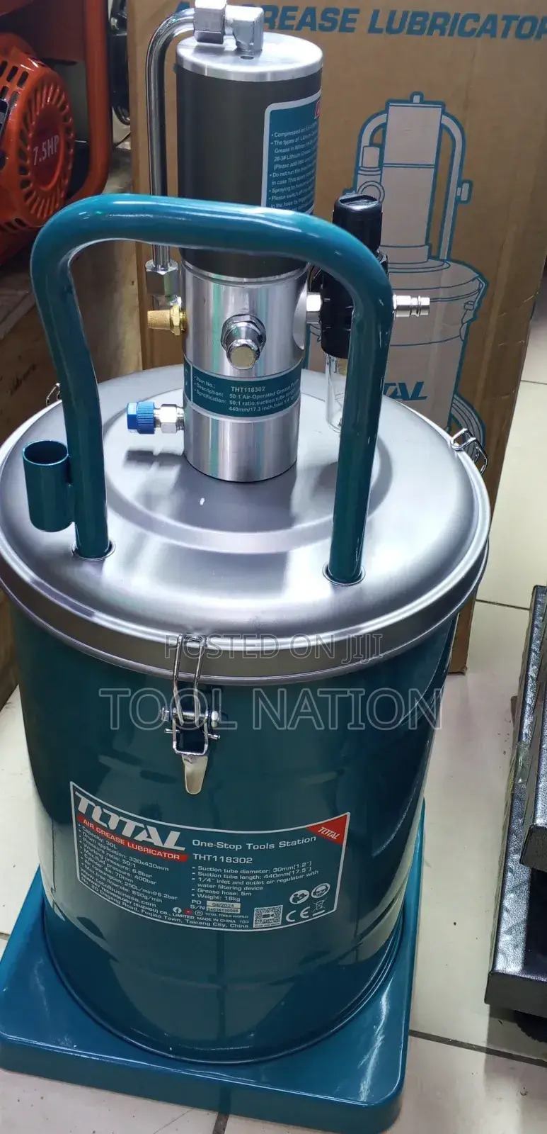 Total 30ltr Greasing Gun