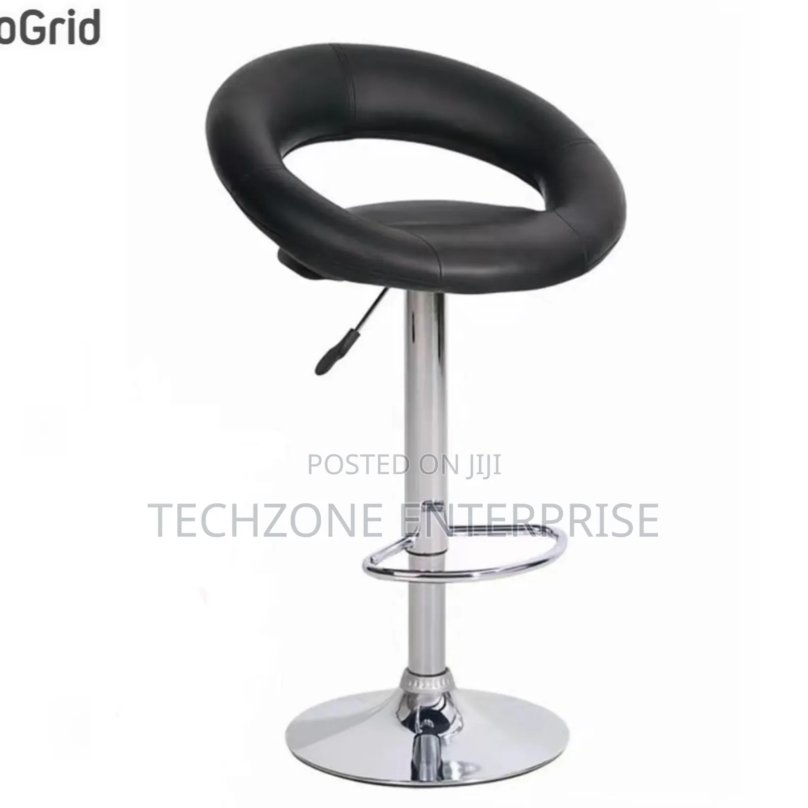 Bar Stool Executive in Black Color 