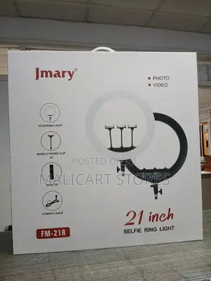 Jmary Fm 21-R 21” Led -Pro Ring Light With Remote
