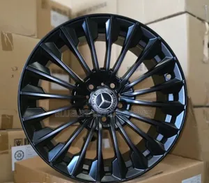 Size 17 Rims For Mercedes Benz (Black Plain)
