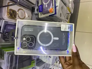 Spevert Magnetic Clear Case for iPhone 14 Pro Max With Lens Protector