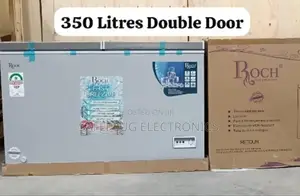 Roch 350l Double Door Freezer